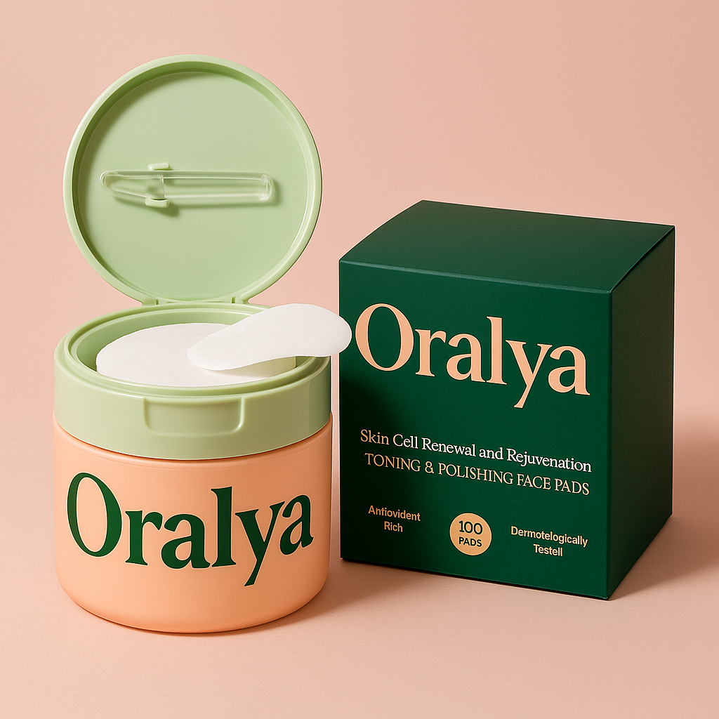 Pads coréen tonifiants et exfoliants