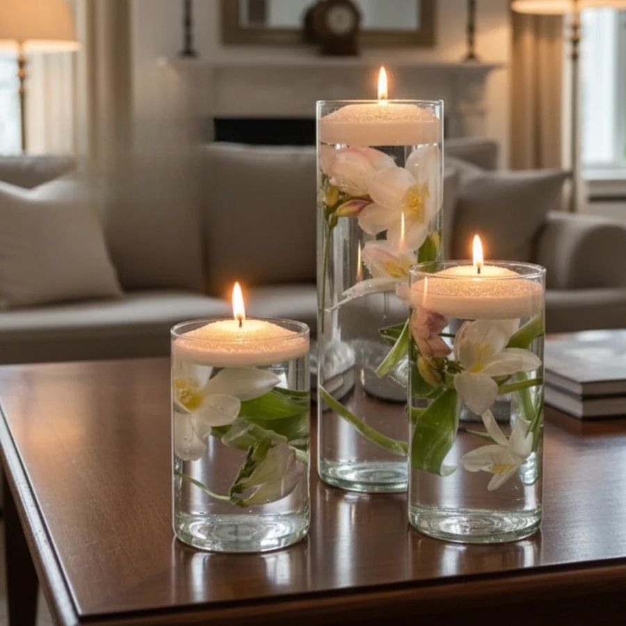 Sandy - Bougie perle de cire